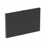 The image is of a sleek black desk accessory set with a dynamic design. The Middle Leg Cable Infill adds a touch of sophistication while the EvolveImpulse B2B provides functionality. Perfect for a modern and organized workspace.