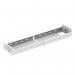 A sleek, modern desk accessory set featuring the EvolveImpulse B2B Telescopic Cable Tray in white. The dynamic design allows for easy cable management and organizational capabilities. Perfect for keeping your workspace clean and clutter-free.