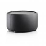 Neo Round Table Black Leather BR000096