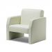 Oracle Single Break Out And Reception Chair Ivory Leather BR000109
