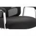 Portland Visitor (Straight Leg) Black Fabric Black Mesh Back With Arms BR000115