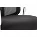 Portland Visitor (Straight Leg) Black Fabric Black Mesh Back With Arms BR000115