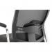 Portland Visitor (Straight Leg) Black Fabric Black Mesh Back With Arms BR000115