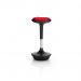 Sitall Visitor Stool Red Fabric Seat BR000130