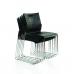 Slide Visitor Chair Black Polypropylene BR000132