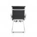 Fenn Black Faux Leather Cantilever Chair BR000151