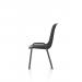 Polly Stacking Visitor Chair Black Polypropylene (MOQ of 4 - Priced Individually) BR000202