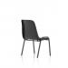 Polly Stacking Visitor Chair Black Polypropylene (MOQ of 4 - Priced Individually) BR000202