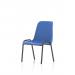 Polly Stacking Visitor Chair Blue Polypropylene (MOQ of 4 - Priced Individually) BR000203