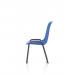 Polly Stacking Visitor Chair Blue Polypropylene (MOQ of 4 - Priced Individually) BR000203