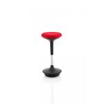 Sitall Deluxe Stool Red Fabric Seat BR000215