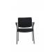 Brunswick Deluxe With Arms Black Frame Black Fabric Back Black Seat BR000223