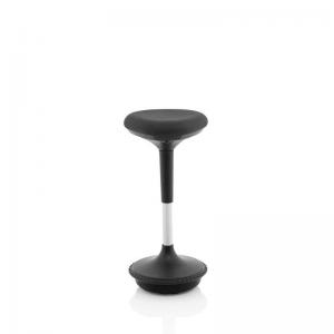Sitall Deluxe Stool Black Fabric Seat BR000303