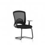 Astro Visitor Cantilever Leg Mesh Chair Black BR000307