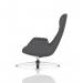 Etta Dark Grey Cashmere Lounge Chair BR000333