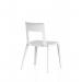 Nest Edge Stacking Cafe & Bistro Chair White BR000335