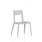 Nest Edge Stacking Cafe & Bistro Chair Grey BR000336