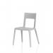 Nest Edge Stacking Cafe & Bistro Chair Grey BR000336