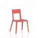 Nest Edge Stacking Cafe & Bistro Chair Red BR000338
