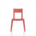 Nest Edge Stacking Cafe & Bistro Chair Red BR000338