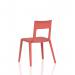 Nest Edge Stacking Cafe & Bistro Chair Red BR000338