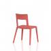 Nest Edge Stacking Cafe & Bistro Chair Red BR000338