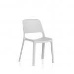 Nest Loop Stacking Cafe & Bistro Chair Grey BR000344