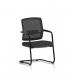 Flint Mesh Back Cantilever Chair Black BR000349