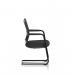 Flint Mesh Back Cantilever Chair Black BR000349