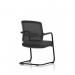 Flint Mesh Back Cantilever Chair Black BR000349