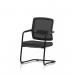 Flint Mesh Back Cantilever Chair Black BR000349