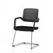 Cosmo Cantilever Chair Black Frame Black Seat BR000351