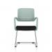 Cosmo Cantilever Chair Green Frame Black Seat BR000353