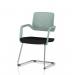 Cosmo Cantilever Chair Green Frame Black Seat BR000353