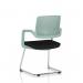 Cosmo Cantilever Chair Green Frame Black Seat BR000353