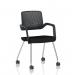 Cosmo Training Chair Black Frame Black Seat BR000355