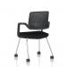 Cosmo Training Chair Black Frame Black Seat BR000355