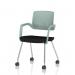 Cosmo Training Chair Green Frame Black Seat BR000357