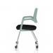 Cosmo Training Chair Green Frame Black Seat BR000357