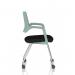 Cosmo Training Chair Green Frame Black Seat BR000357