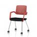 Cosmo Training Chair Red Frame Black Seat BR000358