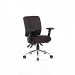 Impulse 1400 x 800 Silver Cant Office Desk White + 2 Dr Mobile Ped & Chiro Med Back Black W/Arms BUND1077