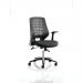 Impulse 1600 x 800 Silver Cant Office Desk Grey Oak + 2 Dr Mobile Ped & Relay Silver Back BUND1414