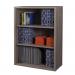 Denno Low Wide Bookcase Truffle Oak CF000001