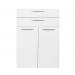 Denno Combi Door & Drawer Pack White Gloss To Fit Low Bookcase CF000005