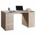 Mordano 1400cm Wide Desk + 4 Drawers and Door Sonoma Oak CF000019