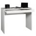 Mordano 1000cm Wide Desk + Pull Out Drawer White Gloss CF000020