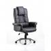 Chelsea Executive Chair Black Soft Bonded Leather With Arms EX000001