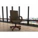 Chesterfield Executive Chair With Arms Brown Leather EX000003