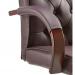 Chesterfield Executive Chair Burgundy Leather With Arms EX000004
